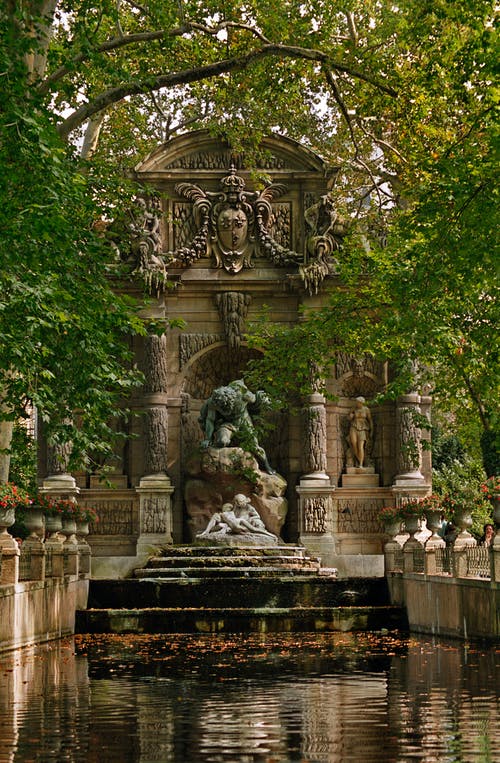 有关医疗喷泉, 卢森堡花园, 喷泉的免费素材图片