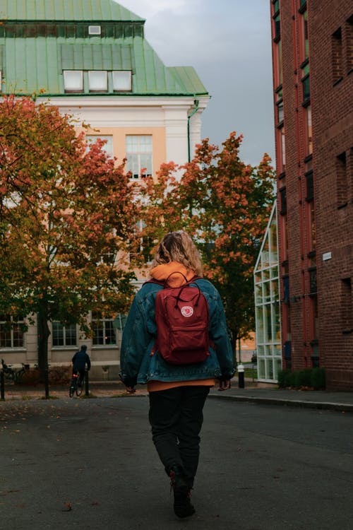 有关垂直拍摄, 女人, 後视图的免费素材图片