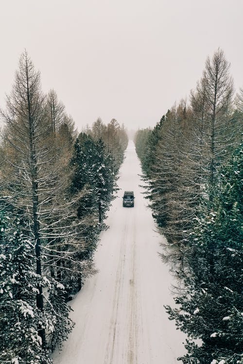 有关公路旅行, 冒险, 冬天的背景的免费素材图片