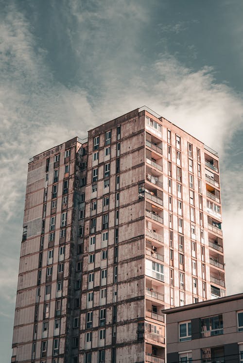 有关住宅楼, 垂直拍摄, 建筑外观的免费素材图片