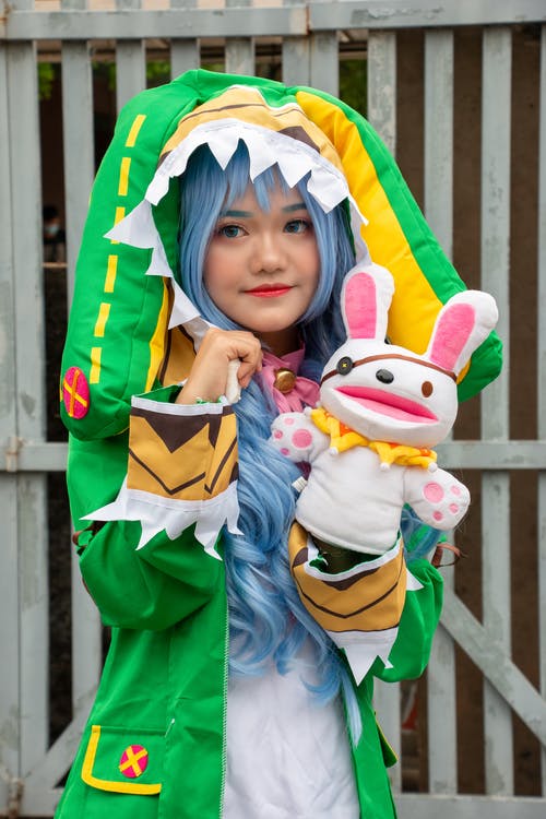 有关Cosplay, 垂直拍摄, 女人的免费素材图片
