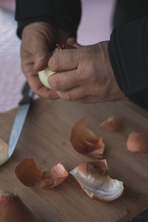 有关去皮, 垂直拍摄, 手的免费素材图片