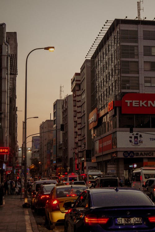 有关交通堵塞, 交通系统, 垂直拍摄的免费素材图片