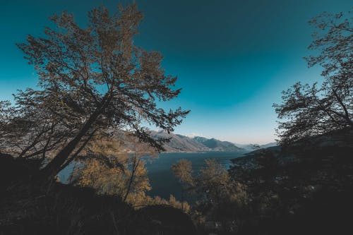 有关天性, 山, 海的免费素材图片