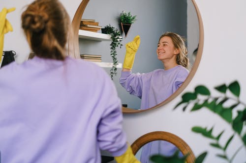 有关人, 反射, 壁镜的免费素材图片