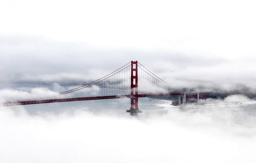 有关加州, 加州的金门大桥, 吊桥的免费素材图片