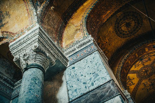 有关中世纪, 从下面, 低角度的免费素材图片