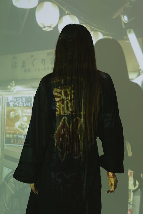 有关垂直拍摄, 女人, 後视图的免费素材图片