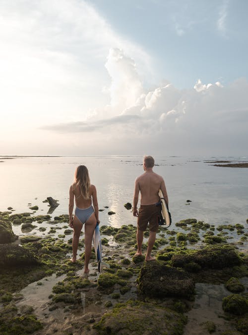 有关人, 地平线, 女人的免费素材图片