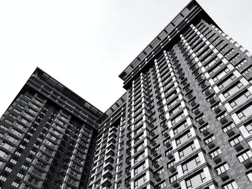 有关低角度拍摄, 住宅, 公寓建筑的免费素材图片