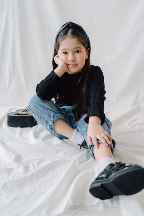 有关仪器, 儿童, 吉他的免费素材图片