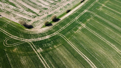 有关农业用地, 无人空拍机, 空中镜头的免费素材图片