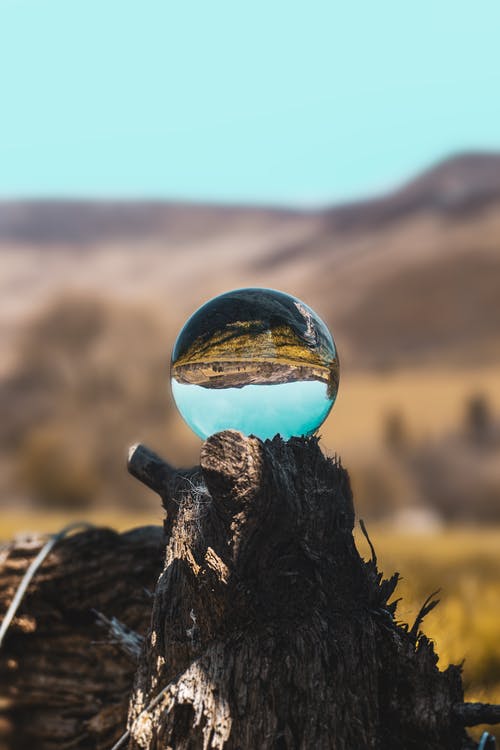 有关上下翻转, 水晶球, 浅焦点的免费素材图片