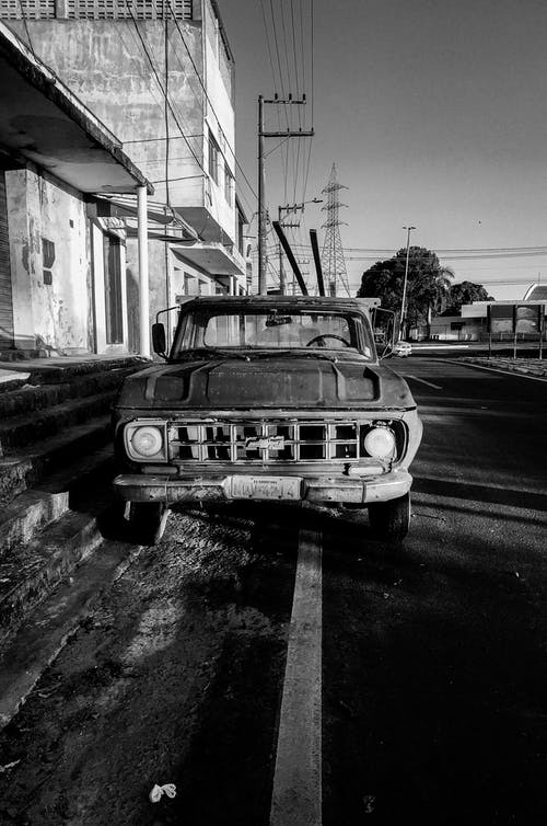 有关卡车, 单色, 放弃的免费素材图片