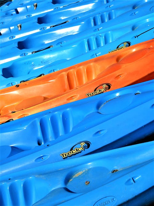 有关垂直拍摄, 塑胶, 独木舟的免费素材图片