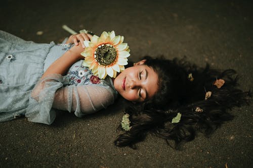 有关可爱, 向日葵, 地面的免费素材图片