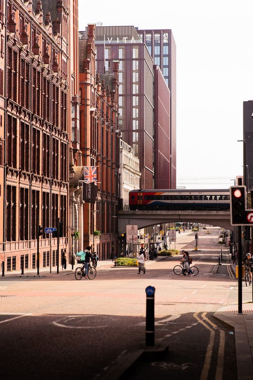 有关交通, 十字路口, 垂直拍摄的免费素材图片