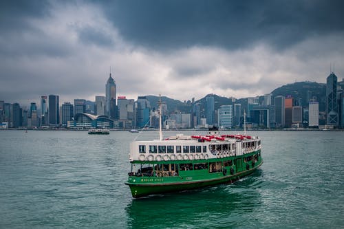 有关多云的天空, 市容, 帆船的免费素材图片