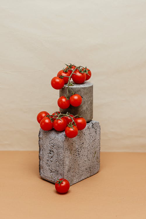 有关垂直拍摄, 小蕃茄, 新鲜的免费素材图片