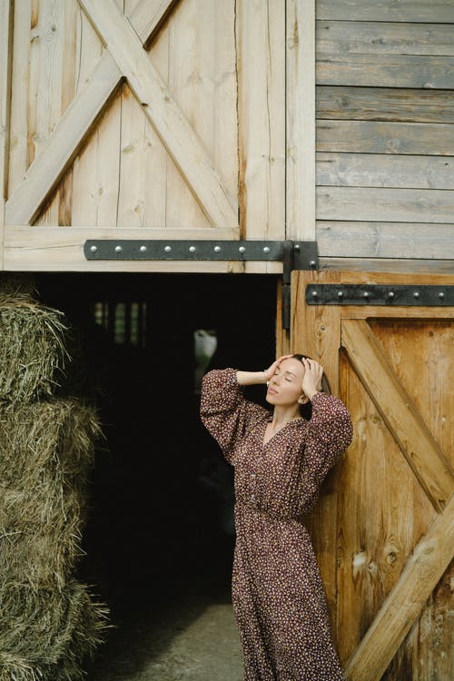 有关乾草, 人, 修理头发的免费素材图片