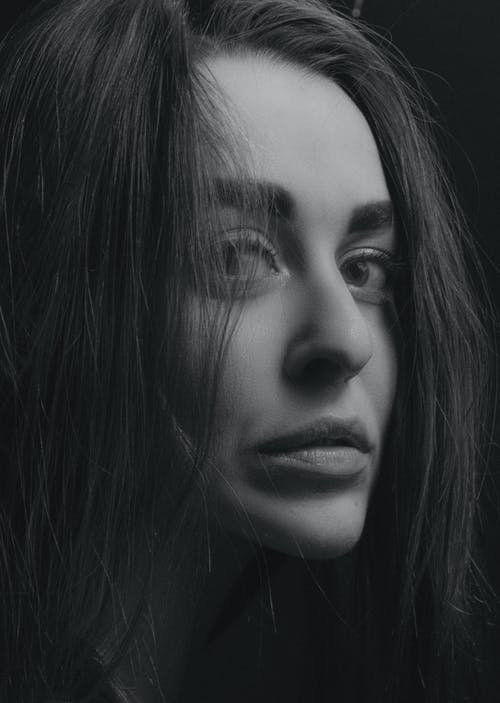 有关单色, 女人, 女性的免费素材图片