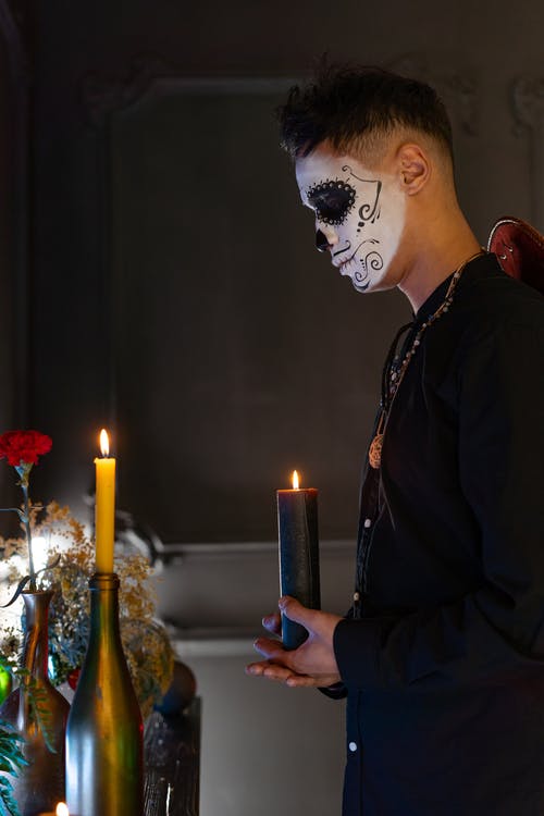 有关dia de los muertos, 人, 侧面图的免费素材图片