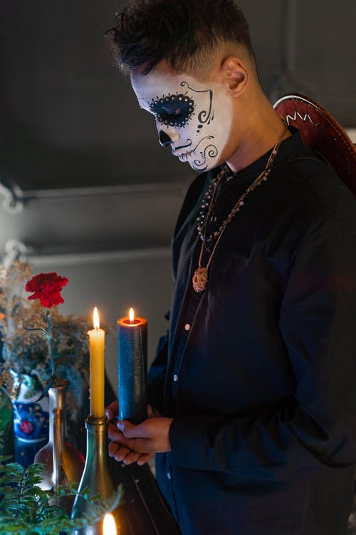 有关dia de los muertos, 人, 侧面图的免费素材图片