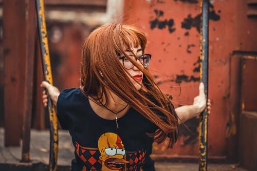 有关刘海, 女人, 户外的免费素材图片