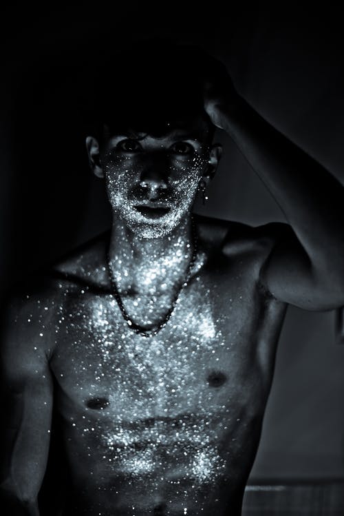 有关人, 半裸, 垂直拍摄的免费素材图片