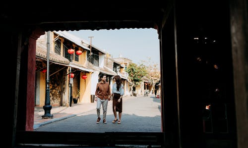 有关一对, 爱, 户外的免费素材图片