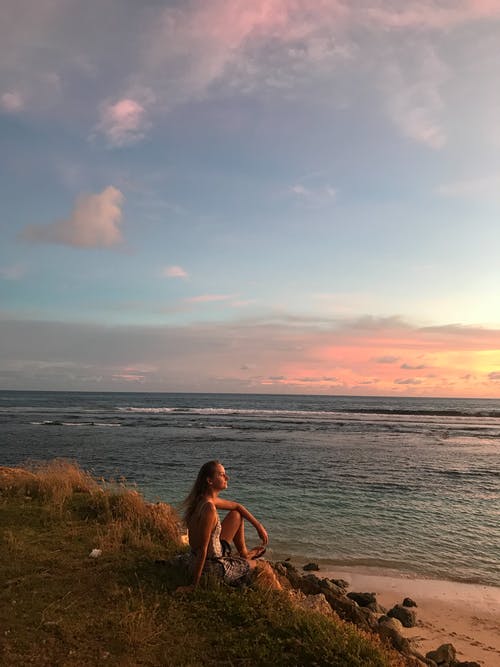 有关坐, 垂直拍摄, 多风的免费素材图片