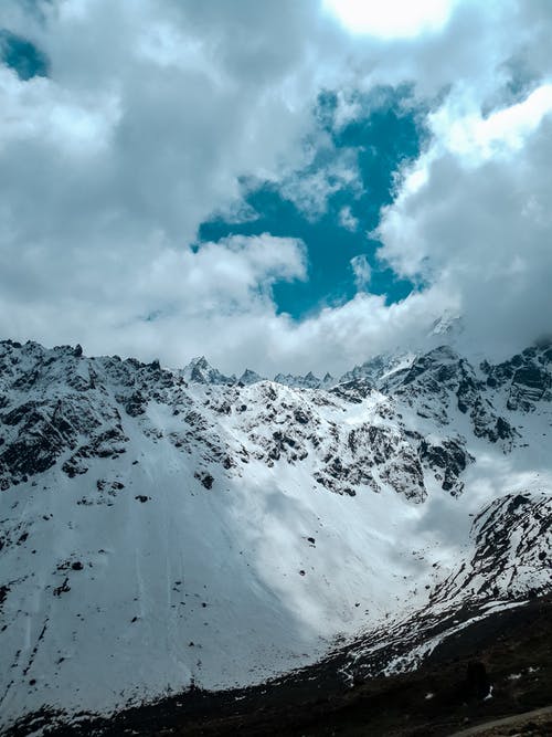 有关冷, 喜马拉雅山, 垂直拍摄的免费素材图片