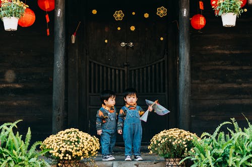 有关一样, 一起, 亚洲儿童的免费素材图片