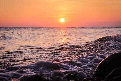 有关光, 反射, 地平线的免费素材图片