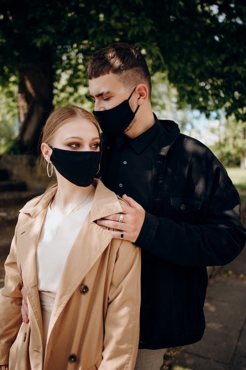 有关covid-19, 一对, 一起的免费素材图片