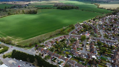有关优美的风景, 农业用地, 城镇的免费素材图片
