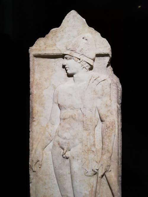 有关垂直拍摄, 希腊雕像, 历史的的免费素材图片