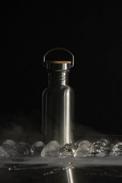 有关不锈钢, 保温瓶, 冰的免费素材图片