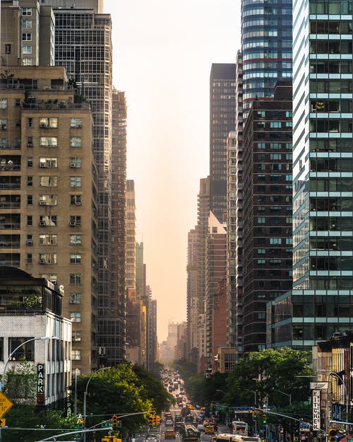 有关交通, 垂直拍摄, 城市的免费素材图片