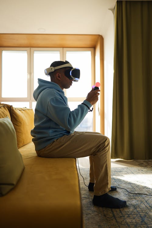 有关VR, 在家, 坐的免费素材图片