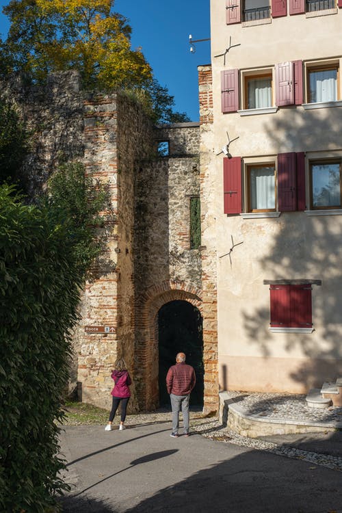 有关入口, 古老的, 垂直拍摄的免费素材图片