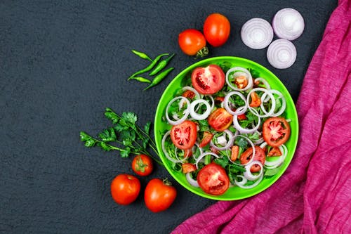 有关Flatlay, 俯视图, 健康饮食的免费素材图片