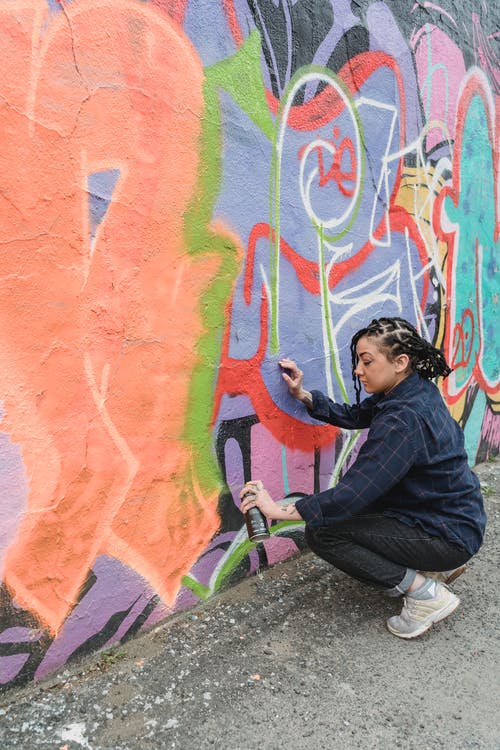 有关人为破坏, 创作的, 喷漆的免费素材图片