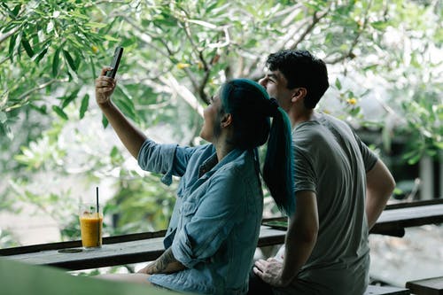 有关一對, 人, 側面圖的免费素材图片