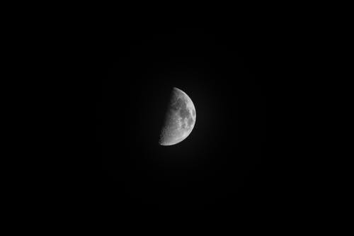 有关半月, 新月, 月亮的免费素材图片