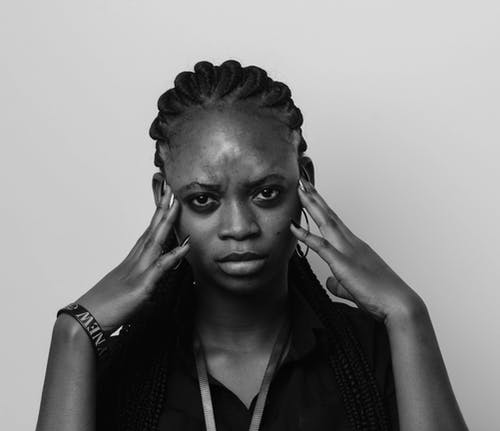 有关单色, 女人, 工作室拍摄的免费素材图片