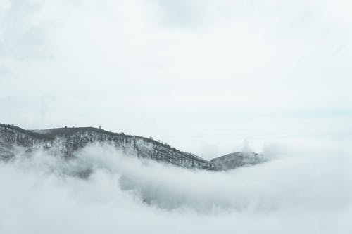 有关天性, 云海, 黑与白的免费素材图片