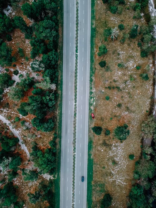 有关乾的, 俯视图, 公路旅行的免费素材图片