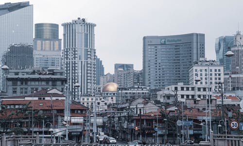 有关商业区, 城市, 天际线的免费素材图片