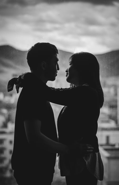 有关一对, 人, 剪影的免费素材图片